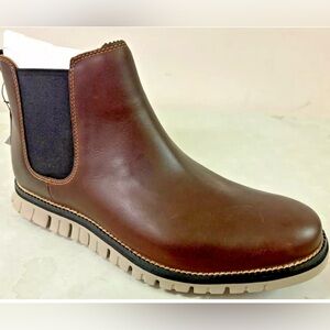 Cole Haan Men's ZERØGRAND Waterproof Chelsea Boot Style C30164, 10m